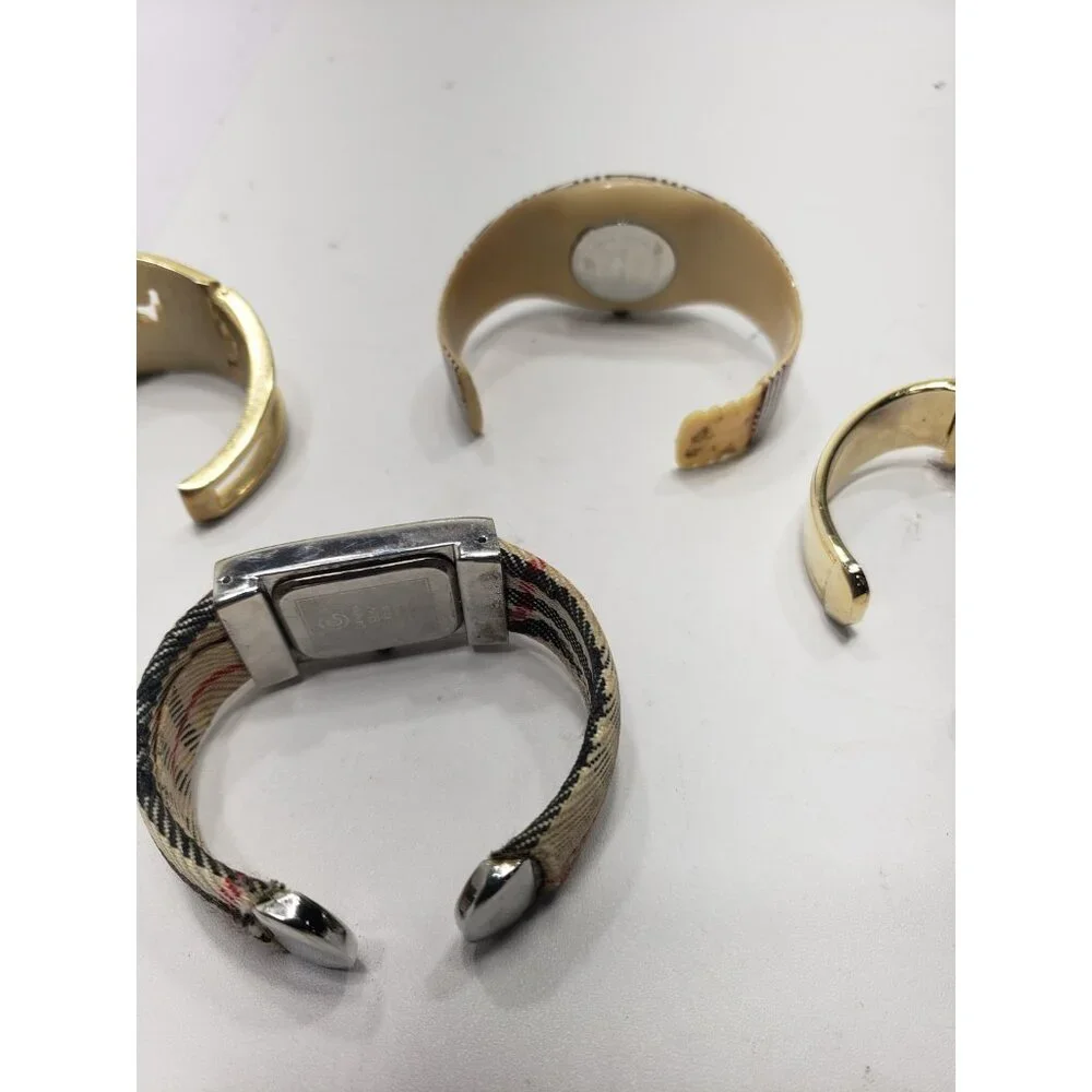 Lot Of 5 Untested Watches Bond Street Quartz Novelle Geneva Sport Elite